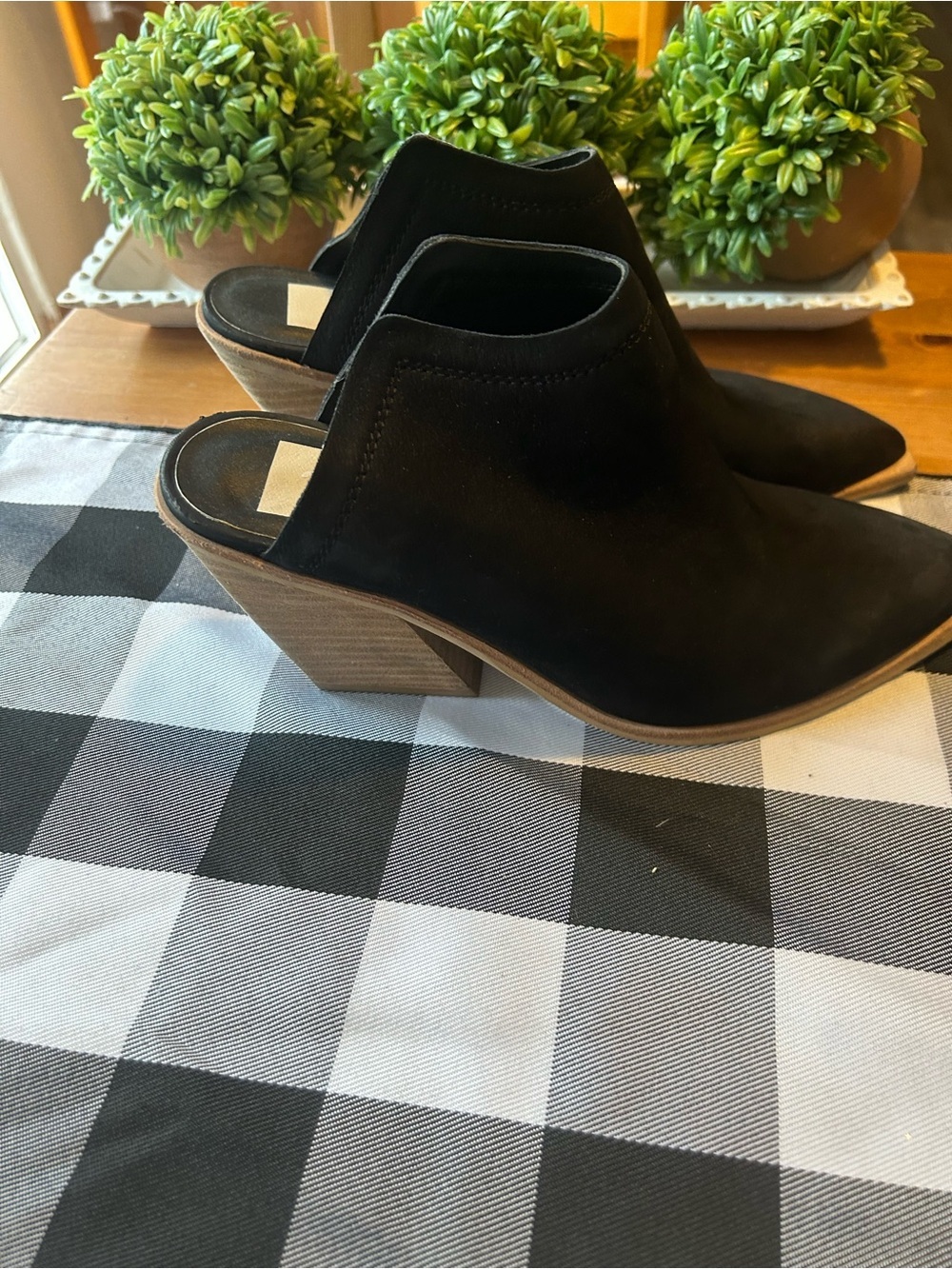 Dolce Vita Sofi Mules Size 8 Black Suede